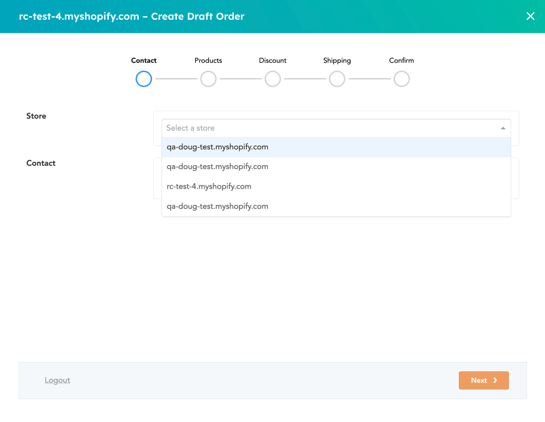 app-screenshot-quotific-select-store
