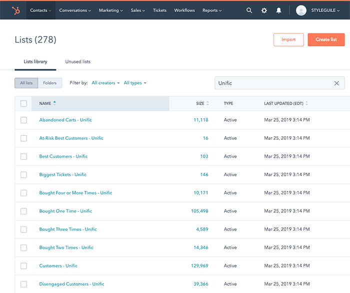 hubspot-screenshot-lists